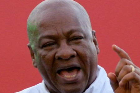 The former president seeking to lead Ghana once more