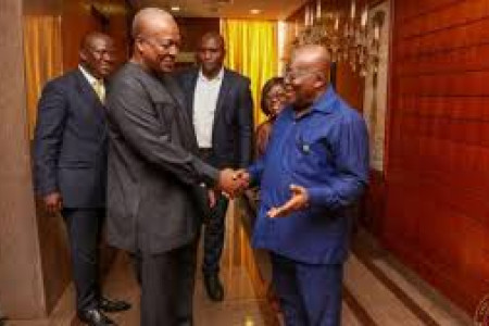  President Akufo-Addo Questions Mahama’s Presidential Bid, Endorses Dr. Bawumia