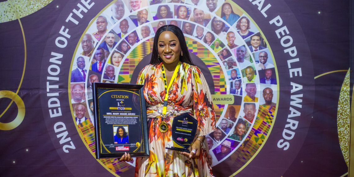 Mary Anane Awuku Honoured at the 100 Most Influential People Awards (MIPA) 2024