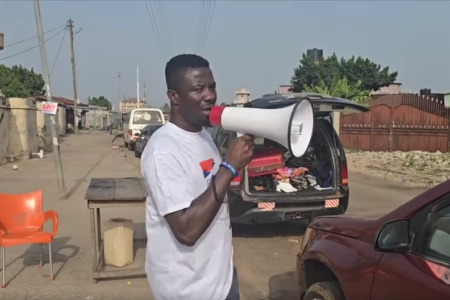 Viral Video Misrepresents Actor Kwaku Manu as Campaigning for NPP